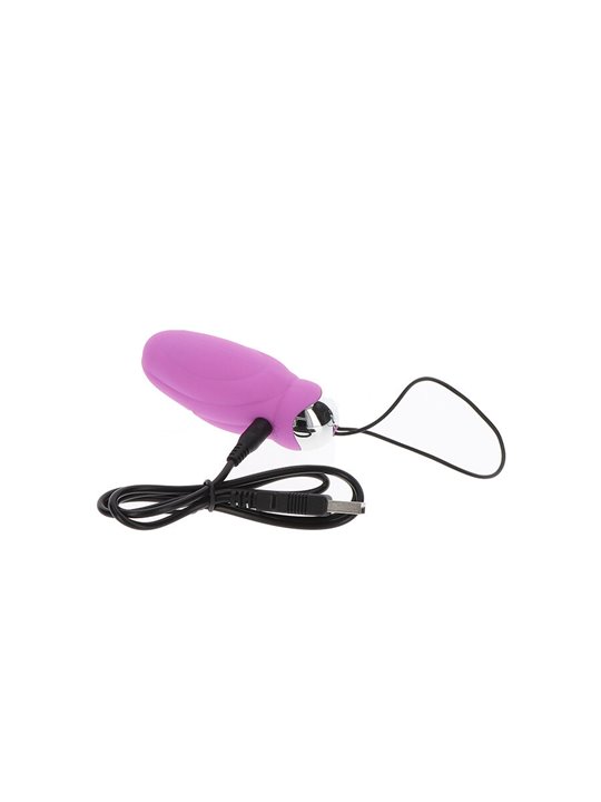 Toyjoy You Crack Me Up - Pink Rotating Vibrating Egg with Remote Control