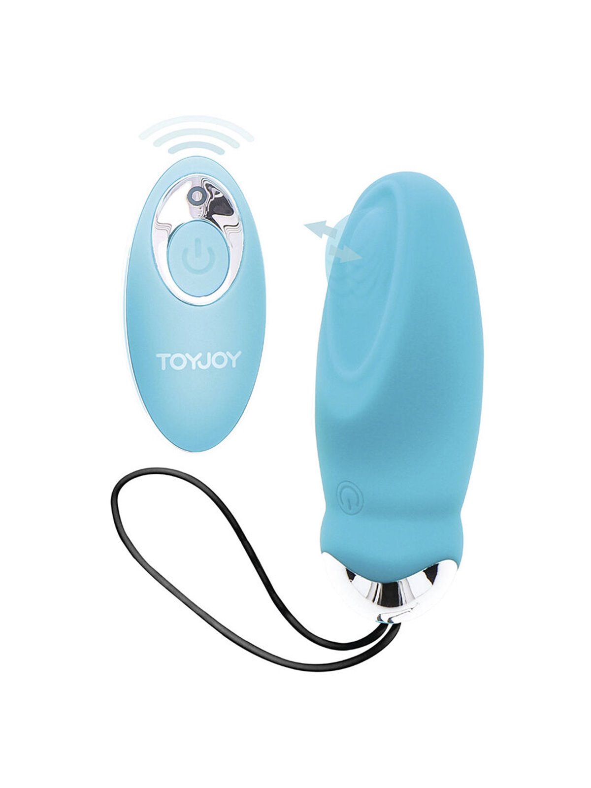 Toyjoy I'm So Eggcited - Blue Stimulating Vibrating Egg with Remote Control