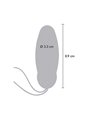 Toyjoy I'm So Eggcited - Blue Stimulating Vibrating Egg with Remote Control