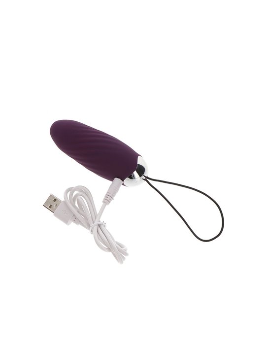 Toyjoy Knock Knock Eggstavagant - Purple Stimulating Vibrating Egg