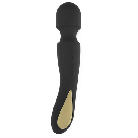 Toyjoy Zenith - Vibratore Wand Nero con Luce Led Multicolore