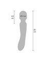 Toyjoy Zenith - Vibratore Wand Nero con Luce Led Multicolore