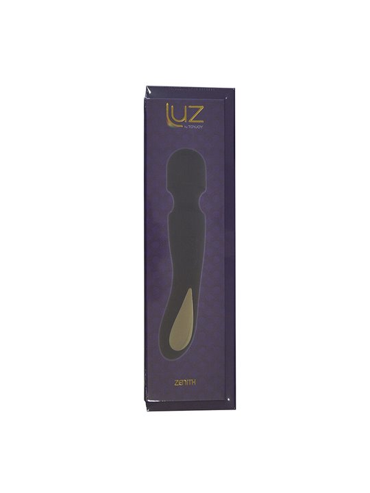 Toyjoy Zenith - Vibratore Wand Nero con Luce Led Multicolore