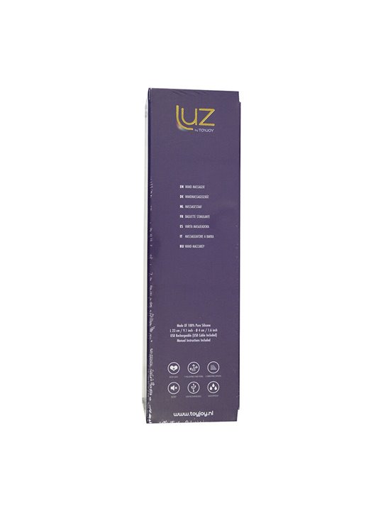 Toyjoy Zenith - Vibratore Wand Nero con Luce Led Multicolore
