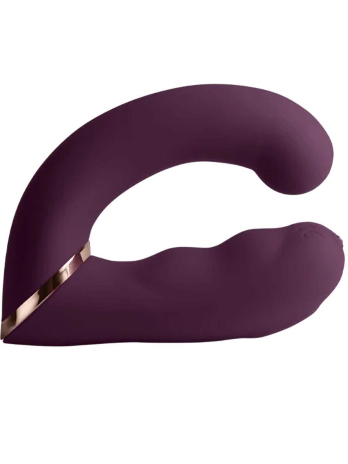 Rocks-Off Gemini - Purple G-Spot Clitoral Stimulator Vibrator