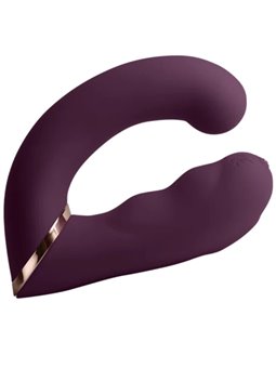 Rocks-Off Gemini - Purple G-Spot Clitoral Stimulator Vibrator