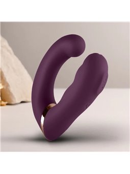 Rocks-Off Gemini - Vibratore Stimolatore del Clitoride Punto G Viola