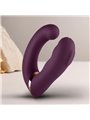 Rocks-Off Gemini - Purple G-Spot Clitoral Stimulator Vibrator