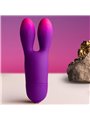 Rocks-Off Glo-Girl Bunny - Vibratore Rabbit Flessibile Viola
