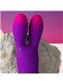 Rocks-Off Glo-Girl Bunny - Vibratore Rabbit Flessibile Viola