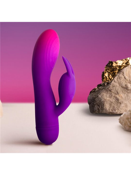 Rocks-Off Glo-Girl Rabbit - Vibratore Rabbit in Silicone Viola