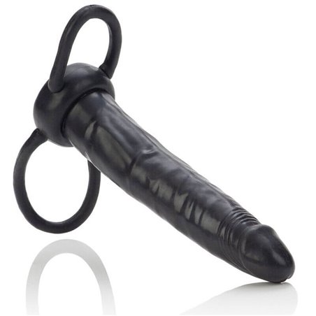 CalExotics Accommodator - Dildo per Doppia Penetrazione - Nero