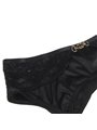Subblime - Set Reggiseno + Perizoma + Reggiseno in Pizzo Nero L/XL