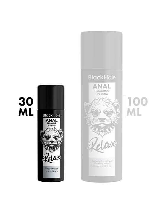 Black Hole - Lubrificante Anale Rilassante a Base Silicone 30 ML