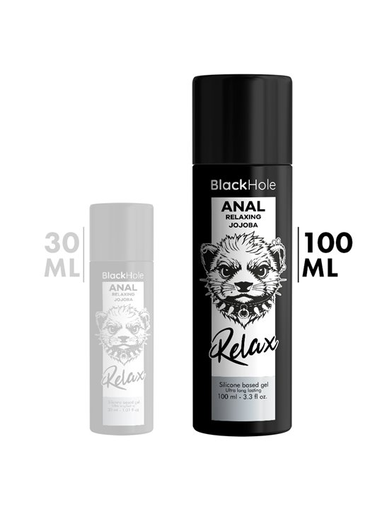 Black Hole - Lubrificante Anale Rilassante a Base Silicone 100 ML