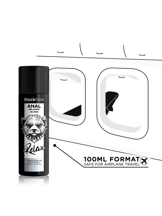 Black Hole - Silicone-Based Relaxing Anal Lubricant 100 ml