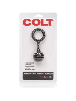 CalExotics Weighted Ring Large - Anello Fallico in Silicone con Pesi 110 Gr