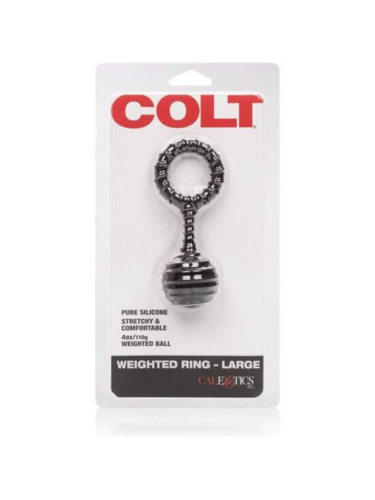 CalExotics Weighted Ring Large - Anello Fallico in Silicone con Pesi 110 Gr