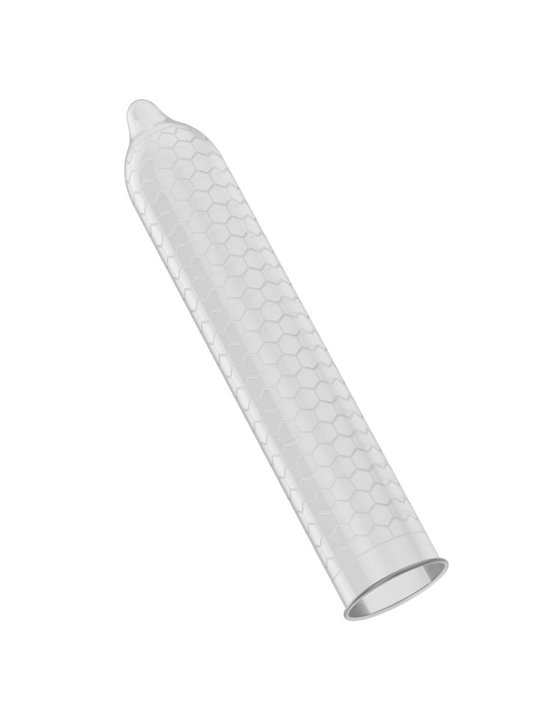 Lelo Hex Organic - Natural Lubricated Condoms Pack of 3