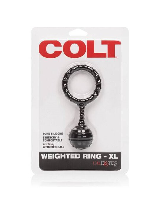 CalExotics Weighted Ring XL - Anello Fallico in Silicone con Pesi 110 Gr