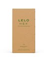 Lelo Hex Organic - Preservativi Naturali Lubrificati Confezione da 12