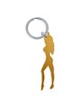 Diablo Picante - Portachiavi Apribottiglia Silhouette Donna Dorato
