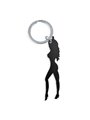Diablo Picante - Portachiavi Apribottiglia Silhouette Donna Nero