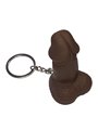 Diablo Picante - Brown Penis-Shaped Whistle Keyring