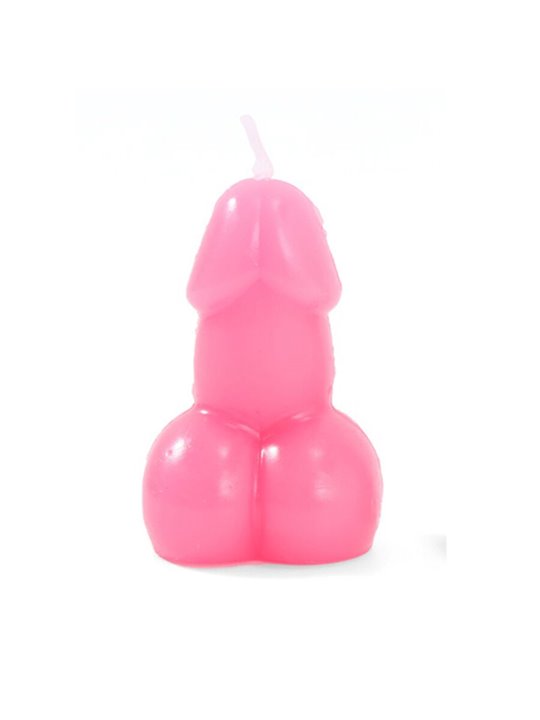 Diablo Picante - Fuchsia Penis-Shaped Candle