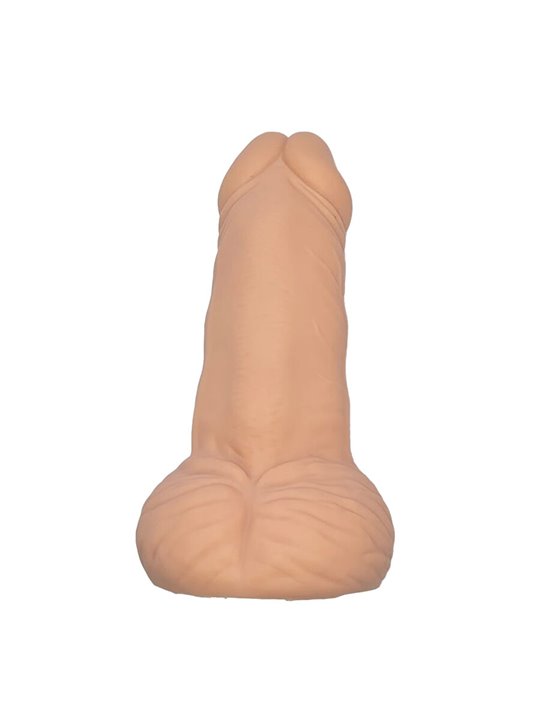 Diablo Picante - Beige Penis-Shaped Stress Relief Toy
