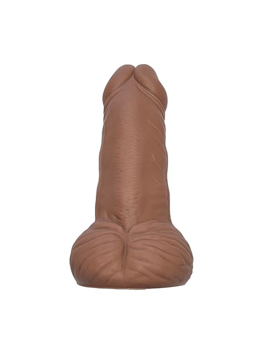 Diablo Picante - Giocattolo Antistress a Forma di Pene Marrone