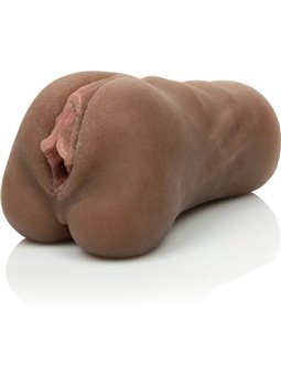 CalExotics Stroke It Pussy Brown - Masturbatore Maschile Vagina Realistica