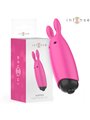 Intense Echo - Pink Rabbit-Shaped Bullet Vibrator 8.3x2.4 cm
