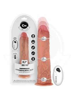 Cock Miller - Hyper-Realistic Up & Down Dildo with Remote Control 20.5 cm