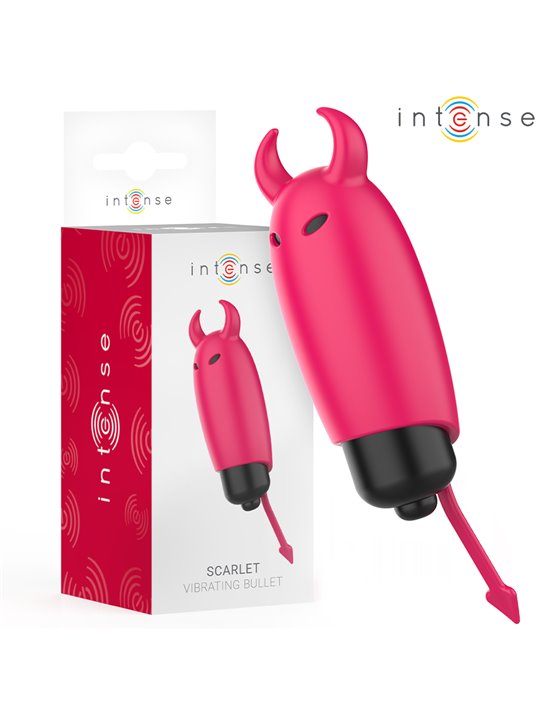 Intense Scarlet - Proiettile Vibrante Diavolo Rosso 9,3x2,4 Cm