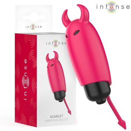 Intense Scarlet - Proiettile Vibrante Diavolo Rosso 9,3x2,4 Cm