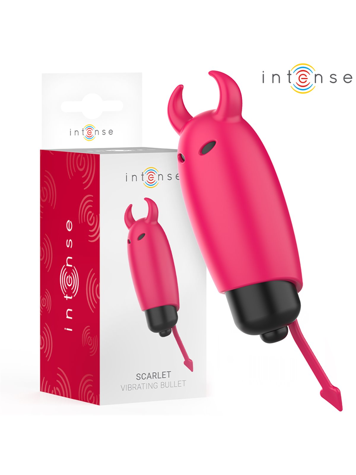 Intense Scarlet - Proiettile Vibrante Diavolo Rosso 9,3x2,4 Cm