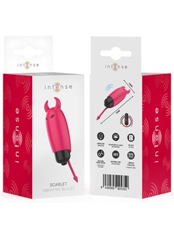 Intense Scarlet - Proiettile Vibrante Diavolo Rosso 9,3x2,4 Cm