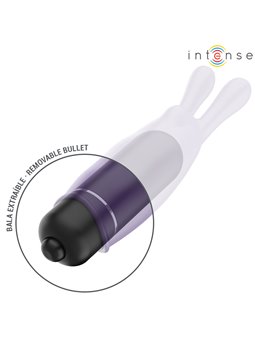 Intense Mystic - Purple Rabbit Vibrating Bullet 8.7x2.4 cm