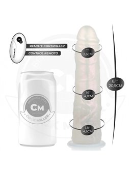 Cock Miller - Vibratore Realistico con Luce e Telecomando 20,5 Cm