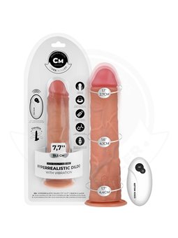 Cock Miller - Vibratore Realistico con Ventosa e Telecomando 19,5 Cm
