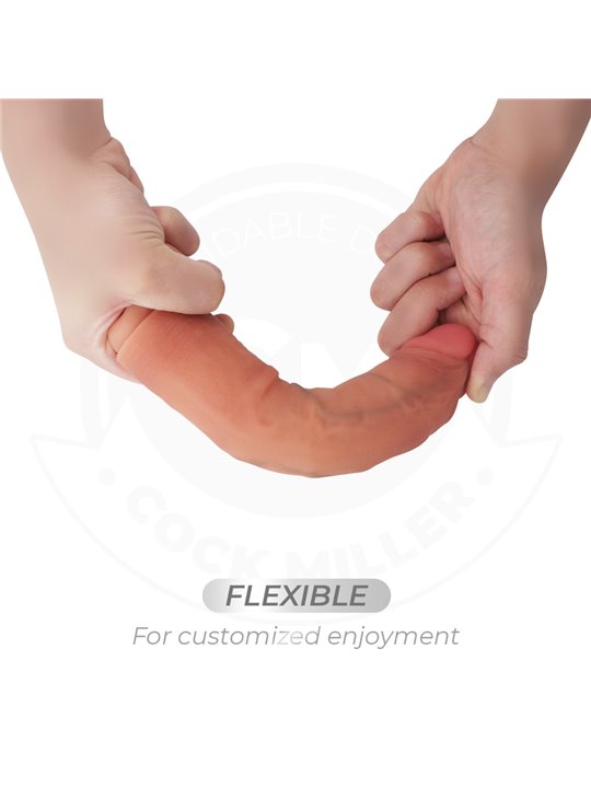 Cock Miller - Realistic Vibrator with Suction Cup and Remote Control 19.5 cm