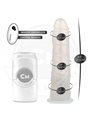 Cock Miller - Realistic Vibrator with Light and Remote Control 21.5 cm