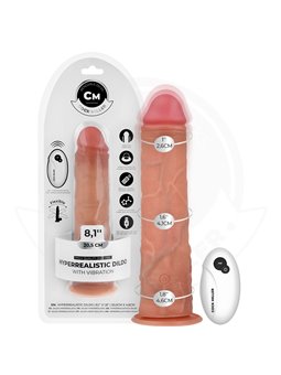 Cock Miller - Vibratore Realistico con Ventosa e Telecomando 20,5 Cm