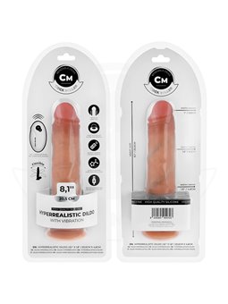 Cock Miller - Realistic Vibrator with Suction Cup and Remote Control 20.5 cm