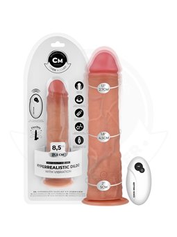 Cock Miller - Vibratore Realistico con Ventosa e Telecomando 21,5 Cm