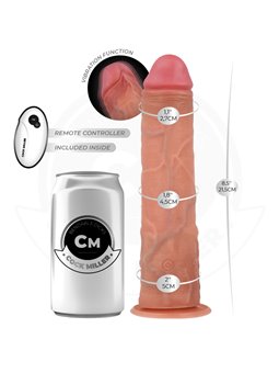 Cock Miller - Vibratore Realistico con Ventosa e Telecomando 21,5 Cm