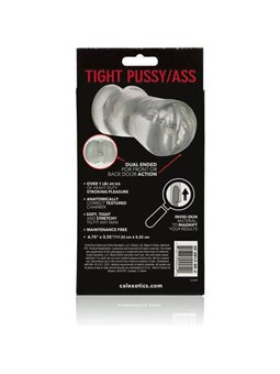 CalExotics Stroke It Tight Pussy/Ass - Masturbatore Maschile Vagina e Ano Realistici
