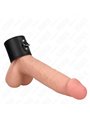 Kink - Real Leather Cock Ring with Snap Closure 18x5 cm