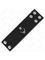 Kink - Real Leather Cock Ring with Snap Closure 18x5 cm